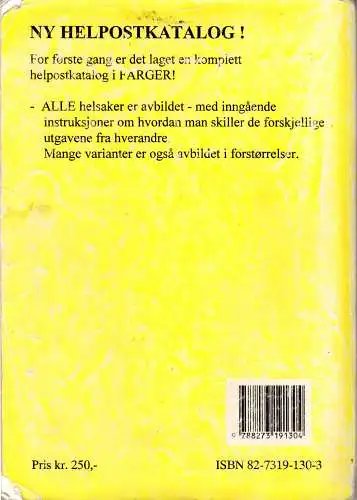 Norwegen Ganzsachen Spezialkatalog 1996/97 m. detailierten Preisen u. Infos!