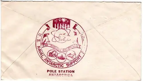 Ross Dependency 1971, 5-8 überkpl auf Antarctica Brief ab Scott Base n. Norwegen
