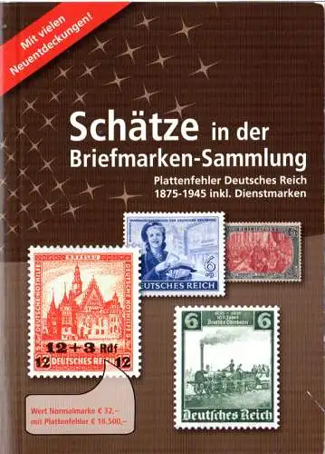 T. Schantl Verlag, Plattenfehler Katalog DR 1875-1945 inkl. Dienstmarken, 256 S.
