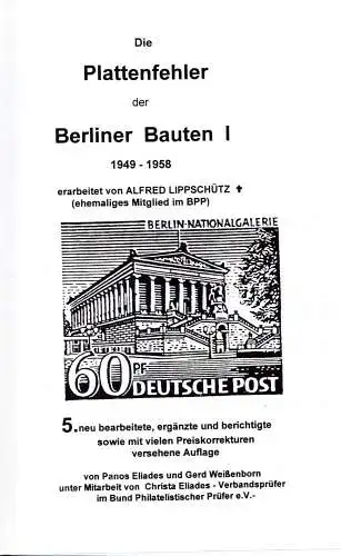 T. Schantl Verlag, Plattenfehler Katalog Berliner Bauten I 1949-1958, 285 S.