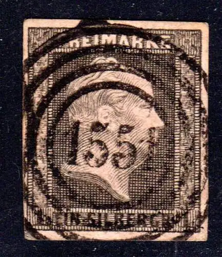 Preussen, breitrandige 1 SGr. m. klarem u. zentrischem Stpl. 1551 Vlotho