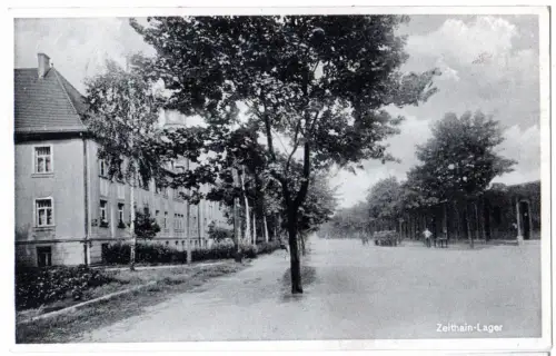 Zelthain Lager, 1939 m. 6 Pf. gebr. sw-AK