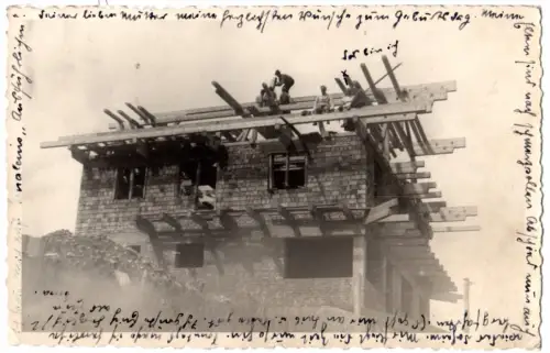 Österreich, Hirschegg, 1936 gebr. Kleinwalsertal sw-AK