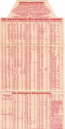 DR 1931, gebr. 4 Pf. Privatganzsache Drucksache Klappkarte Klickow Berlin