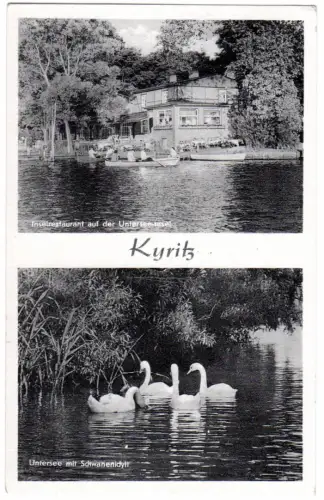 DDR 1962, Landpost Stpl. KARNZOW über Neustadt (Dosse) auf sw-AK m. 10 Pf. 