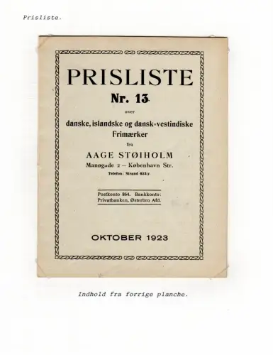 Dänemark 1924, 1+4 öre auf Kopenhagen Lokaldrucksachenumschlag m. Inhalt 