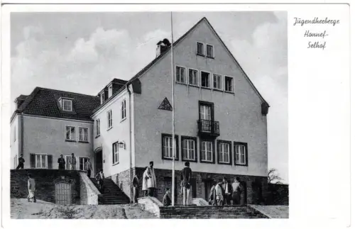Honnef-Selhof, Jugendherberge, ungebr. sw-AK