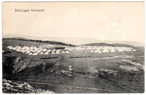 Bosnien, Kalinovik Zeltlager, ungebr. sw-AK