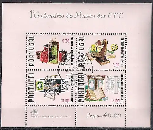 Portugal 1978 Block 24 + 25 o