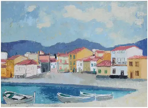 Richard Sprick (Herford 1901 - 1968 Bad Salzuflen-Schötmar)
Puerto Andraix, Mallorca