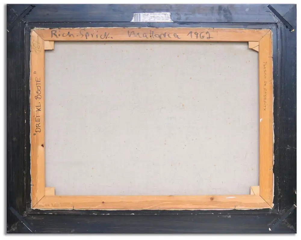 Richard Sprick (Herford 1901 - 1968 Bad Salzuflen-Schötmar)
Puerto Andraix, Mallorca 3