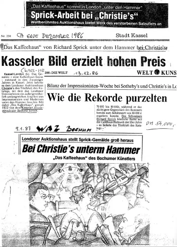 Richard Sprick (Herford 1901 - 1968 Bad Salzuflen-Schötmar)
Puerto Andraix, Mallorca 5