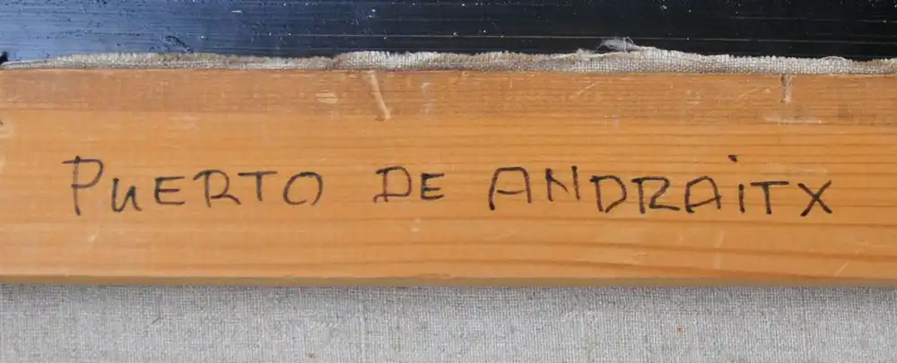 Richard Sprick (Herford 1901 - 1968 Bad Salzuflen-Schötmar)
Puerto Andraix, Mallorca 9