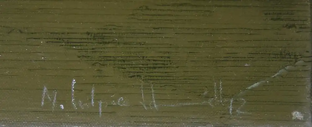 Michael Schmidt-Stein (geb. 1942). Liegender weiblicher Akt. Titel: GUMMI.  2