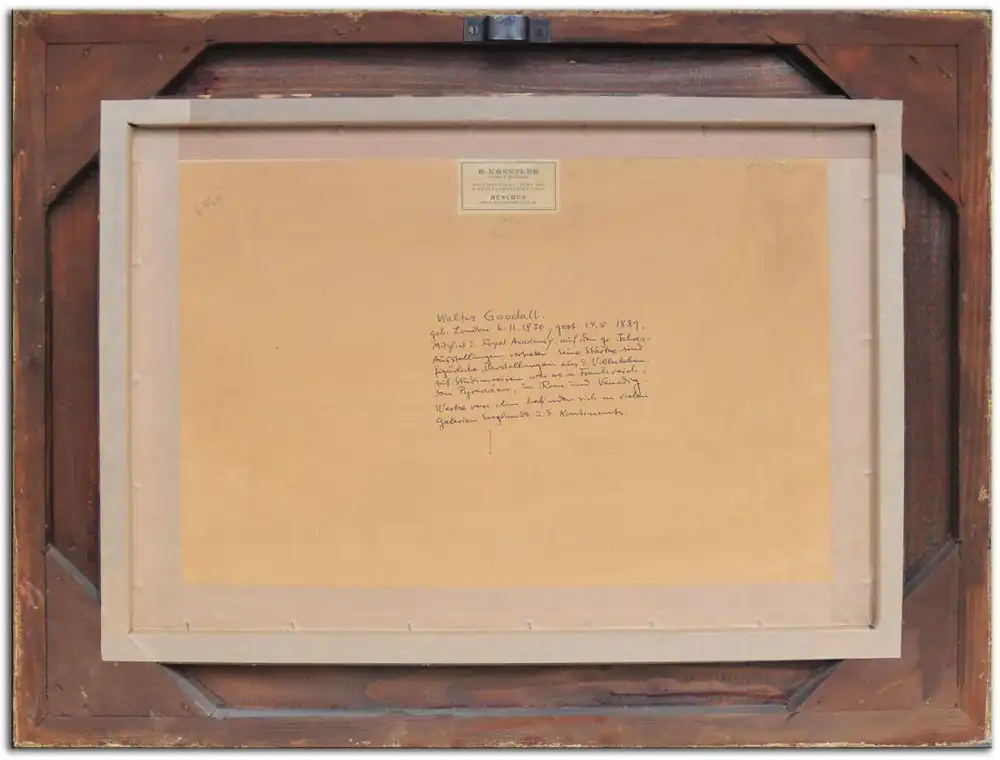 Walter Goodall (1830 London 1889). Loving Home. 3