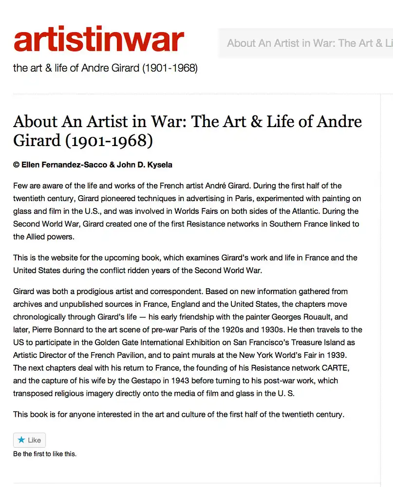 André Girard (1901 Chinon, Indre-et-Loire –1968 USA). Straßenszene bei Regen, wohl Paris 4