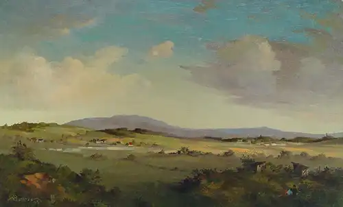 Landschaft bei Moosbach