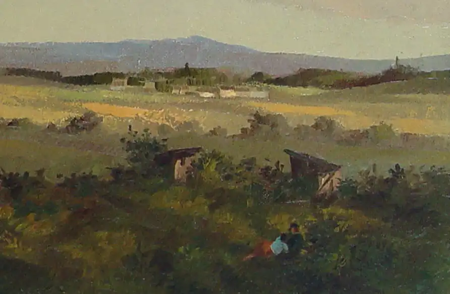 Landschaft bei Moosbach 1