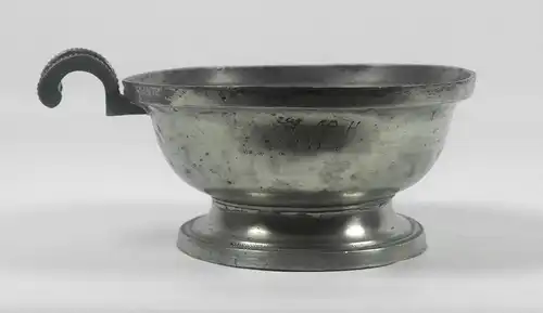 Schale, Zinn, 19. Jahrhundert, Antik. Vintage.