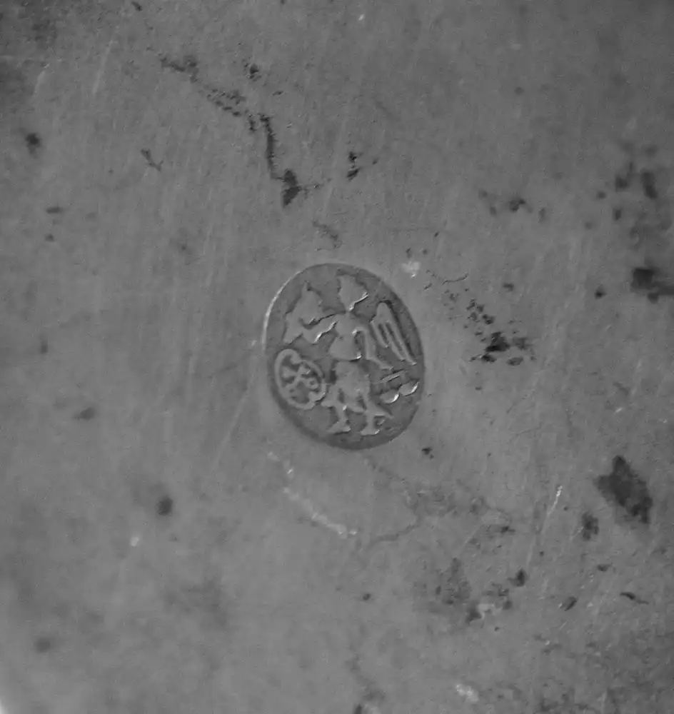 Milch oder Schoko Kanne. Zinn. Vintage 4