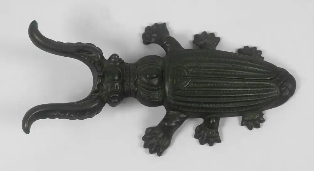 Stiefelauszieher, Schuhlöffel, Eisen, Deko, Antik 1