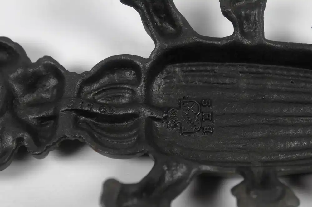 Stiefelauszieher, Schuhlöffel, Eisen, Deko, Antik 3