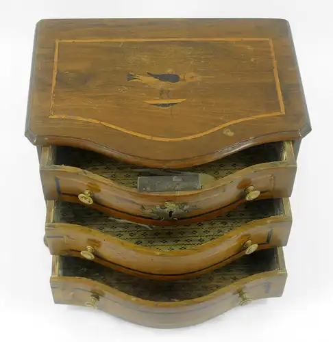 Miniaturkommode, Modellkommode, Barock, 18. Jahrhundert