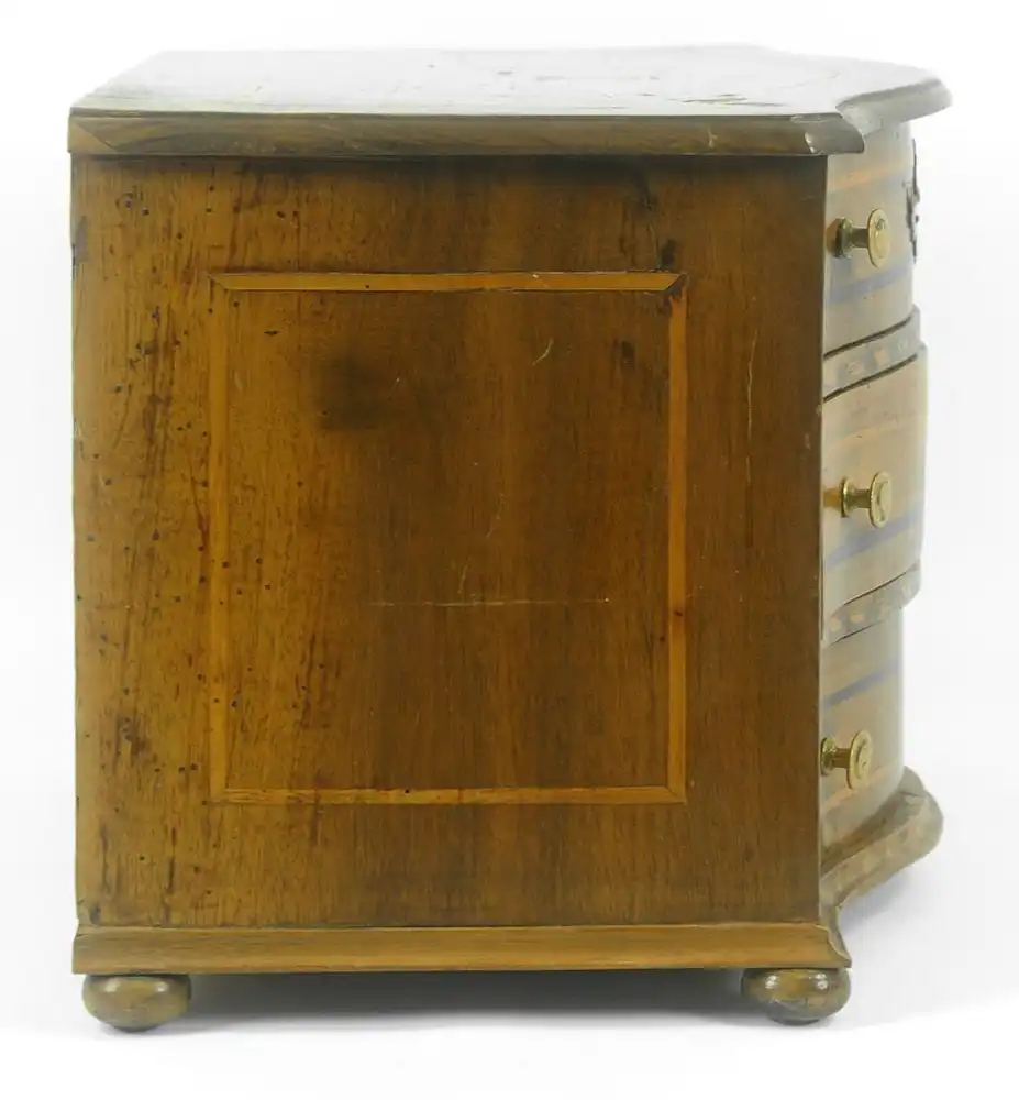 Miniaturkommode, Modellkommode, Barock, 18. Jahrhundert 4
