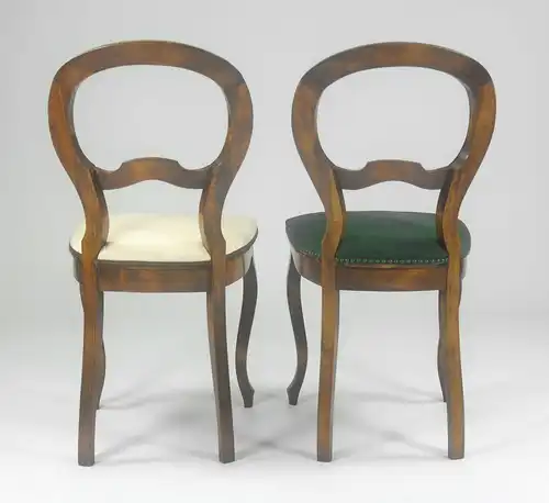 Ein Paar elegante Wiener Barock Stühle