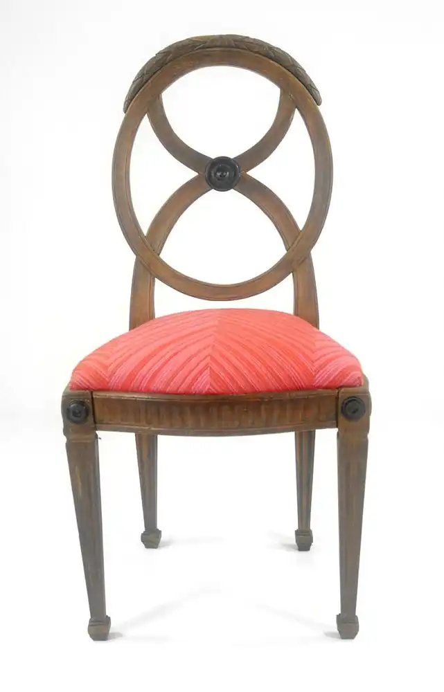 Eleganter Louis Seize Stuhl, um 1780 0