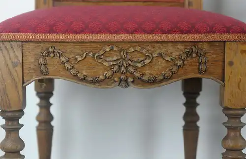Ein Paar elegante Stühle des Historismus, um 1870
