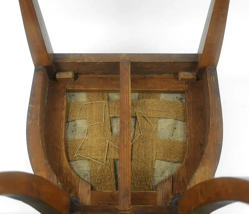 Eleganter Biedermeier Schaufelstuhl. 3