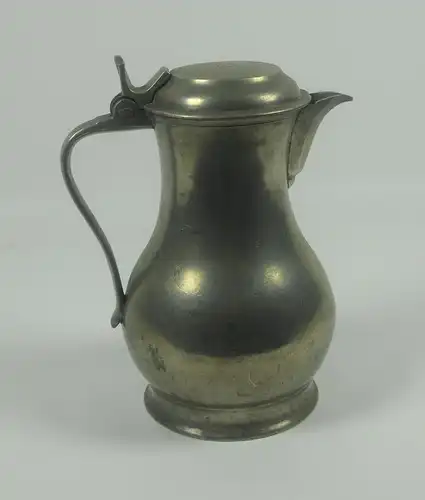 Zinn, schöner Birnkrug, Frankreich.