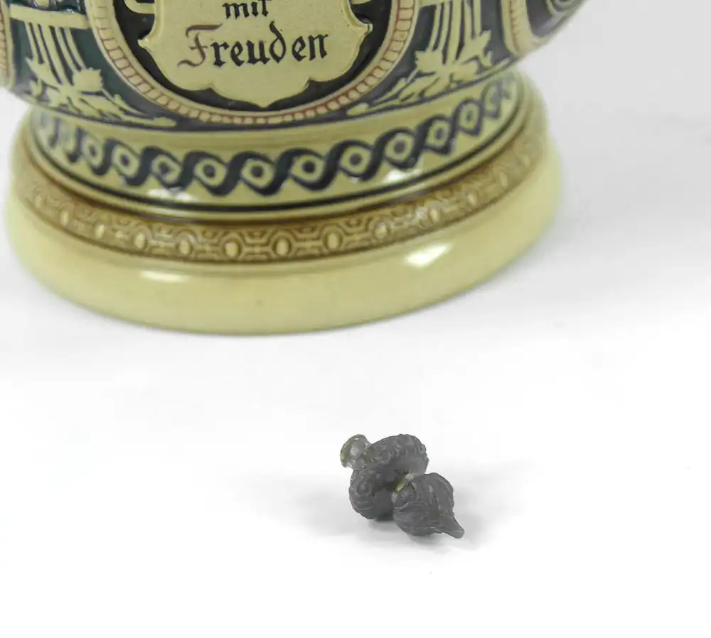 Schöner großer Weinkrug, Mettlach, Vintage, Antik 5