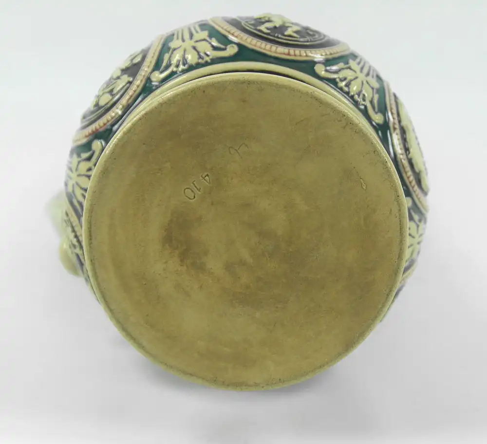 Schöner großer Weinkrug, Mettlach, Vintage, Antik 6