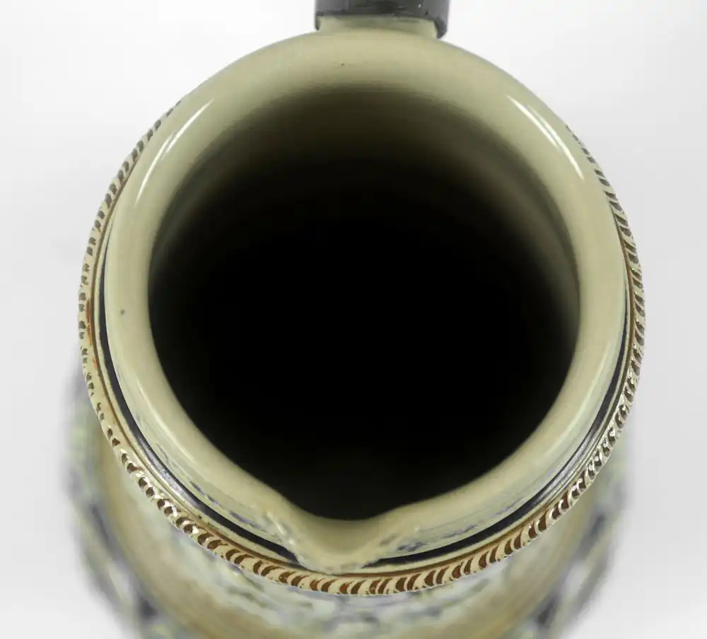 Schöner großer Weinkrug, Mettlach, Vintage, Antik 9