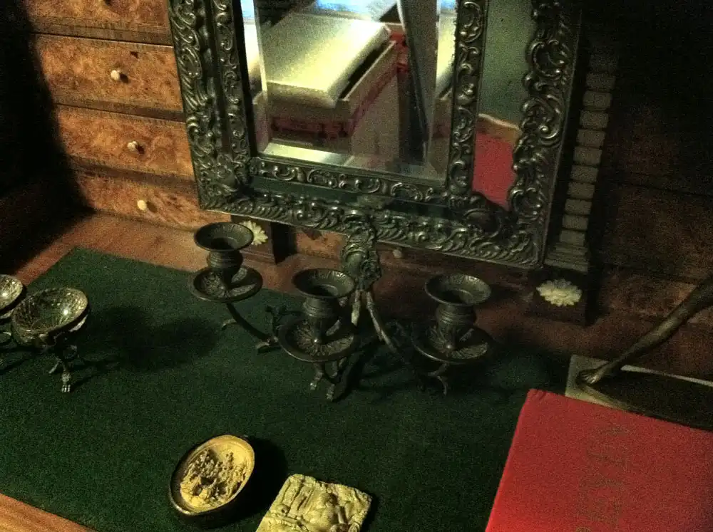 Historistischer Wandspiegel, um 1880. 6