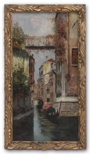 Gemälde, Venedig, Italien, Vintage, Antik