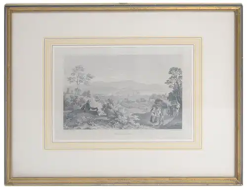 Bayreuth, 1845. Oberfranken. Gesamtansicht
