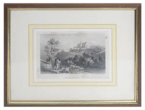 Die Bettenburg, Franken, um 1837