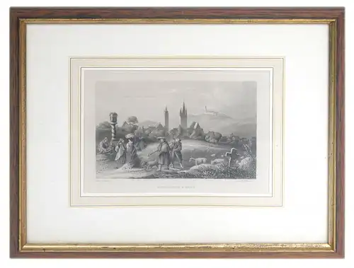 Ansicht von Lichtenfels und Banz, um 1850