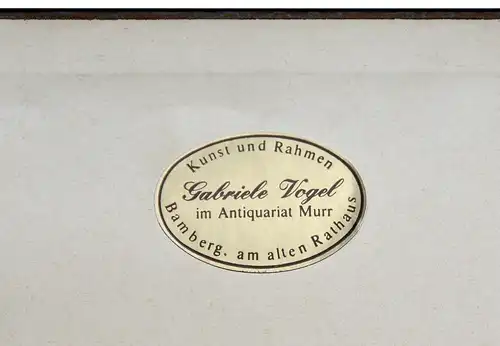 Max Ackermann (1887-1975). Abstrakte Komposition, 1974