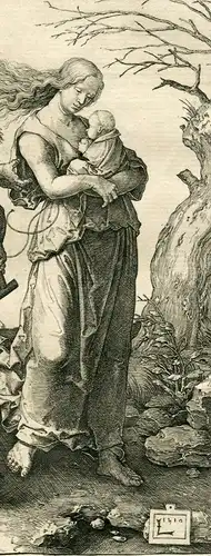 Adam Und Eva Nach von Der Vertreibung Paradise Gravierkunst Kopie De Lucas Van