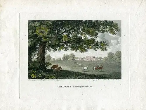 Gregory's, Buckingghamshire Gravierkunst Bei James Fitler De Ein Zeichnung De C