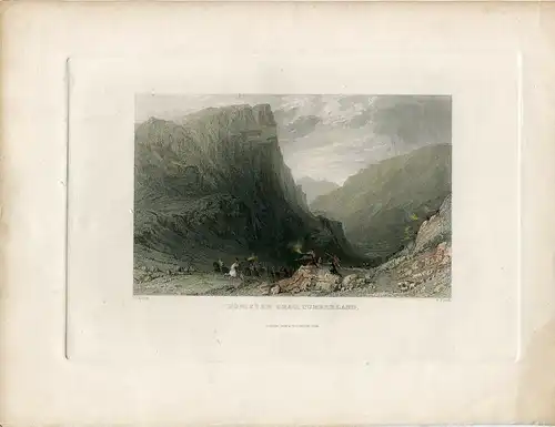 Honister Crag, Cumberland Gravierkunst Bei W.Floyd IN / Auf / Im 1834, Drew T.