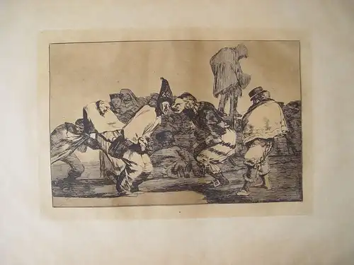 Francisco De Goya 'Disparate De Karneval' Weisheit N.14