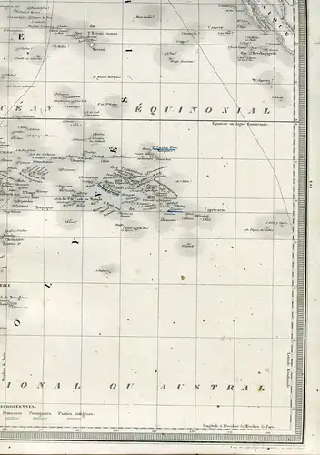 Océanie Lithographie Bei Lemercier Und Erschienen Bei Furne