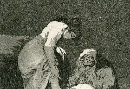 Gut Spannzangenfutter Ist, Gravierkunst Nr 17 Original De Goya 5ª Ausgabe (