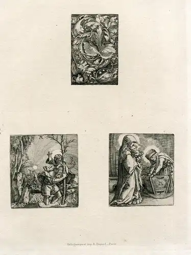 Heliograbado De Amand Durand Kopie De Dürer, Altdorfer