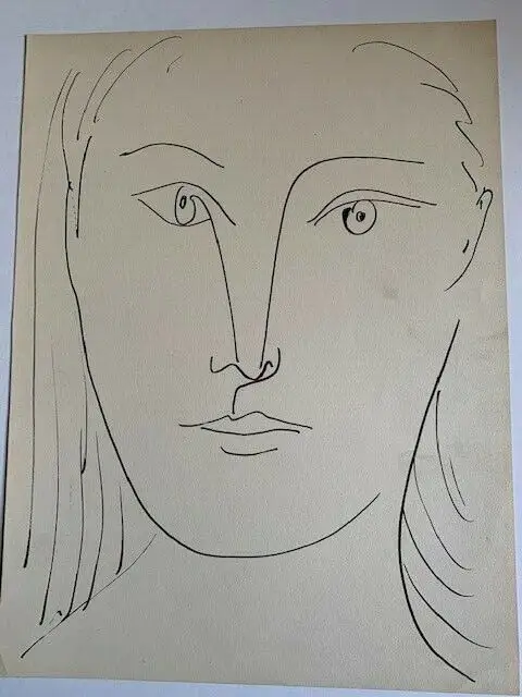 Lithographie Original De Picasso Publicada IN / Auf / Im 0
